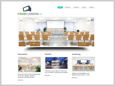 Raum Landau Business Meeting Seminar Room Website